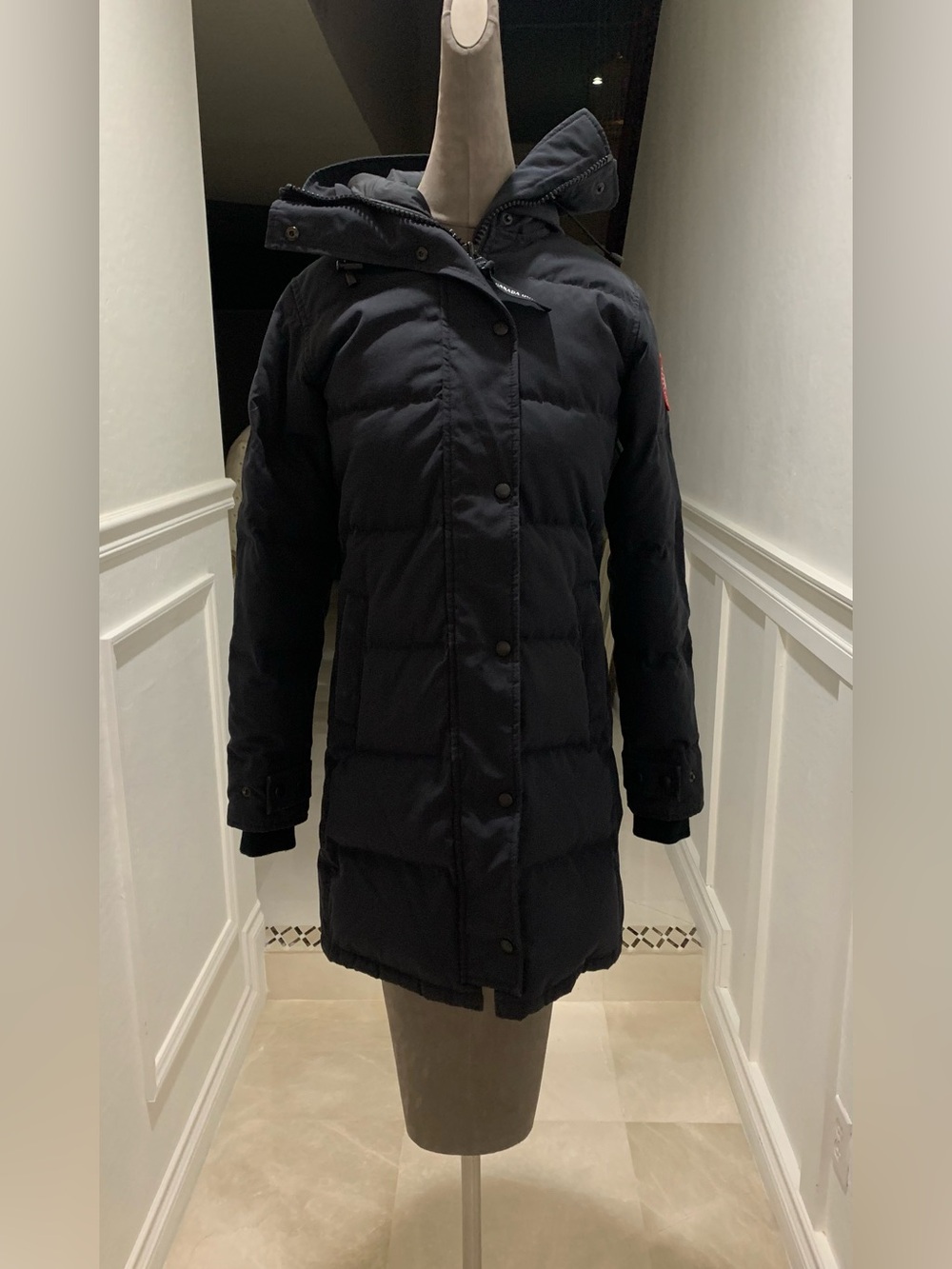 Canada Goose Shelburn Parka SHELBURNE Down Coat Outerwear Hood  XS Used